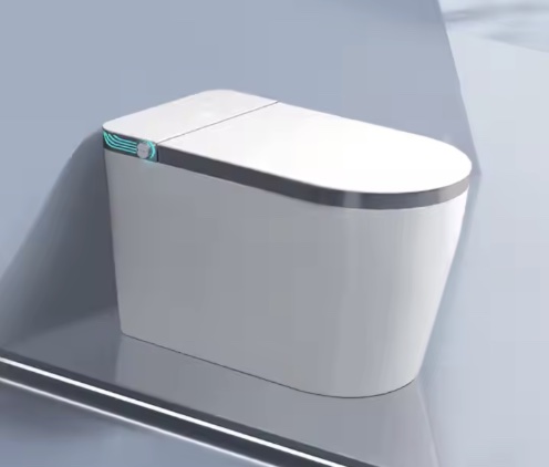 Modern sanitary ware self-cleaning smart toilet floor-to-ceiling 220-volt automa