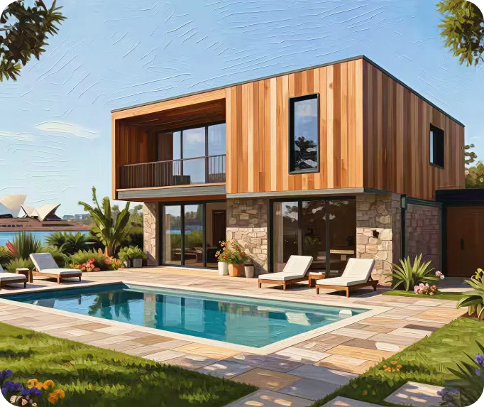 Australian prefabricated housing project