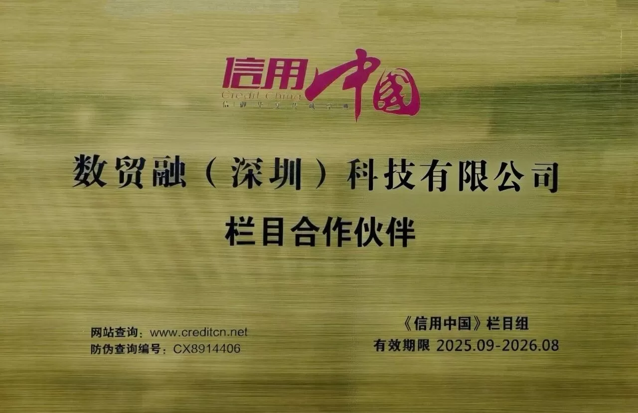 Credit China, Brand Power: Digital Trade and Finance Polishing the National Bran