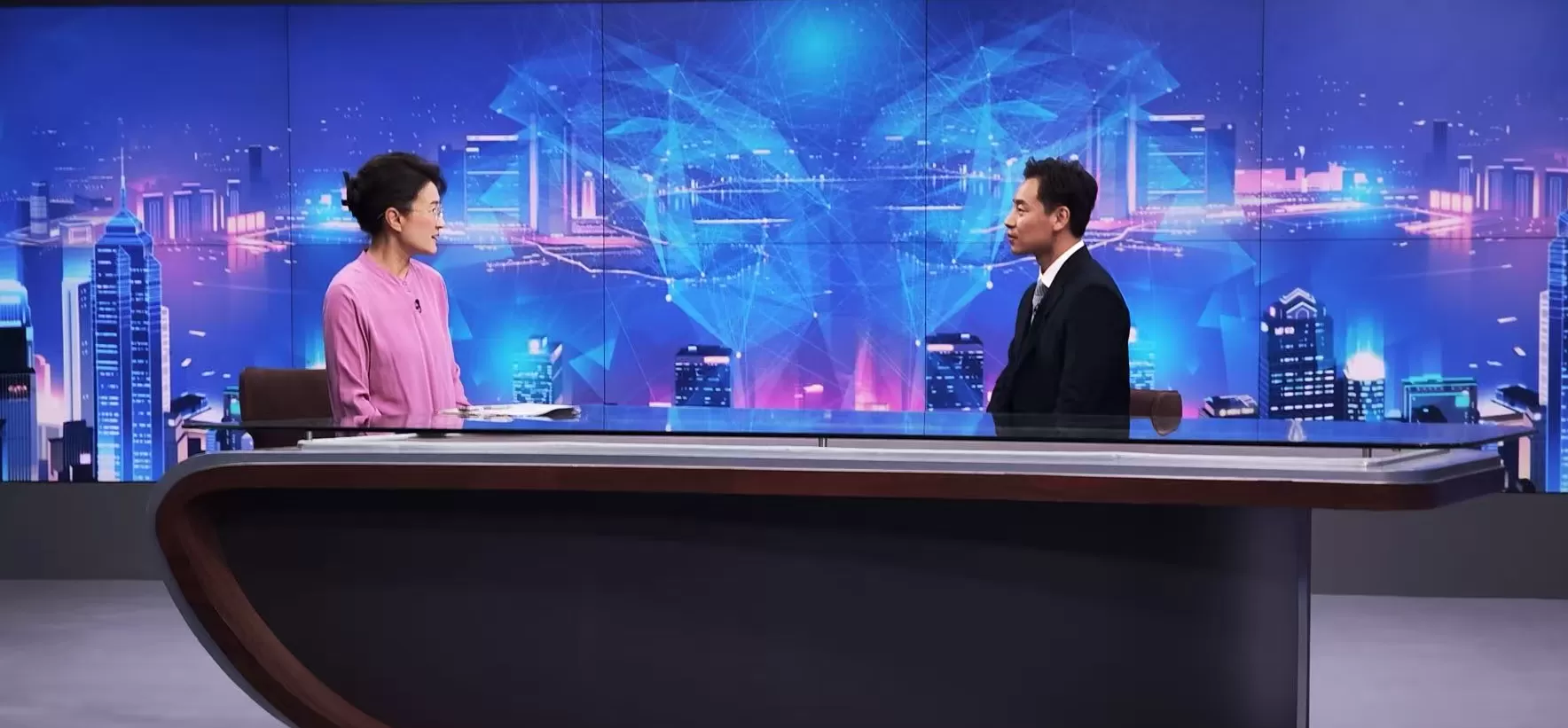 DTF Chairman Wang Kaige interviewed by CCTV